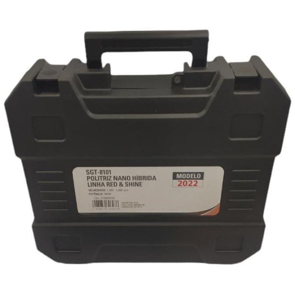 Politriz Nano Híbrida 300W 12V Com 2 Baterias Sgt-8101 Sigma