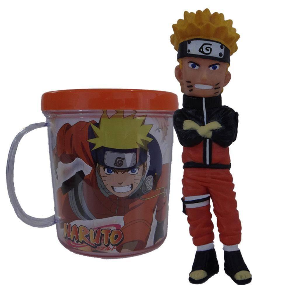 Boneco Naruto Com Caneca Personalizada