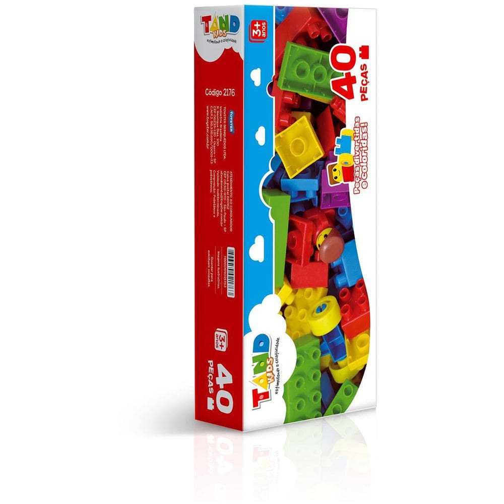 Mini Maleta Tand Kids 40 Peças - Toyster