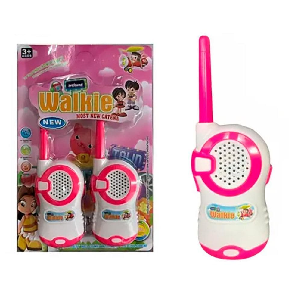 Walkie Takie Radio Comunicador Infantil De Brinquedo 100M