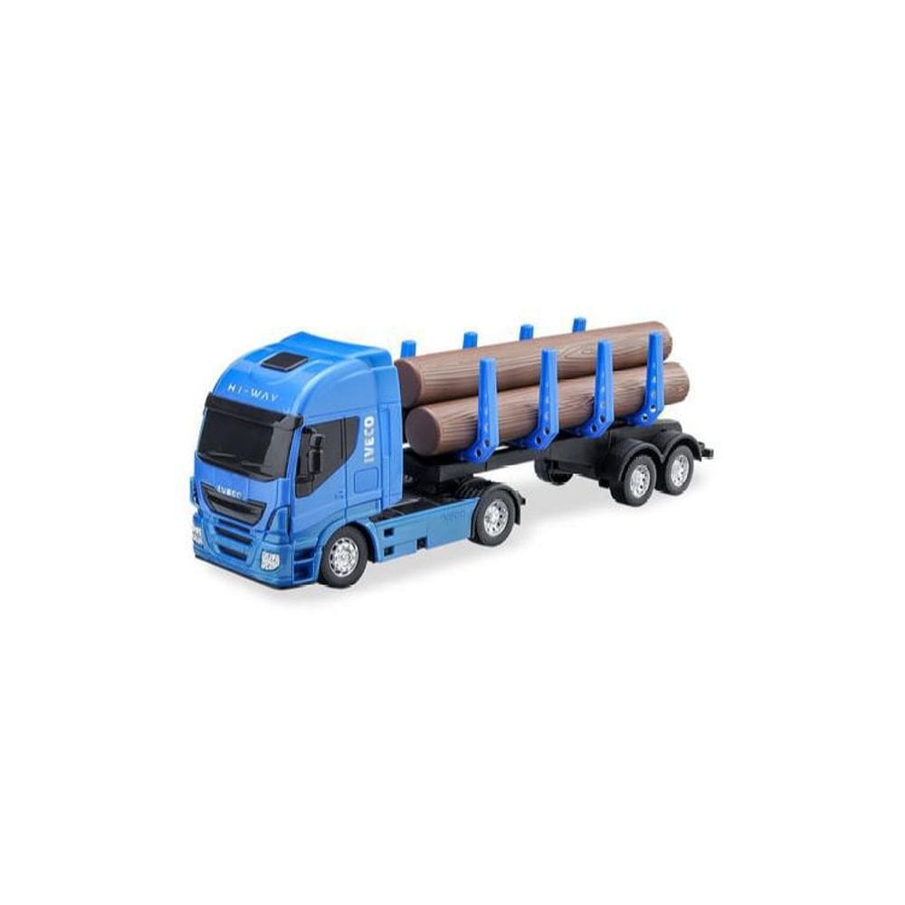 Caminhão De Brincar Iveco Hi Way Tora Miniatura - Usual