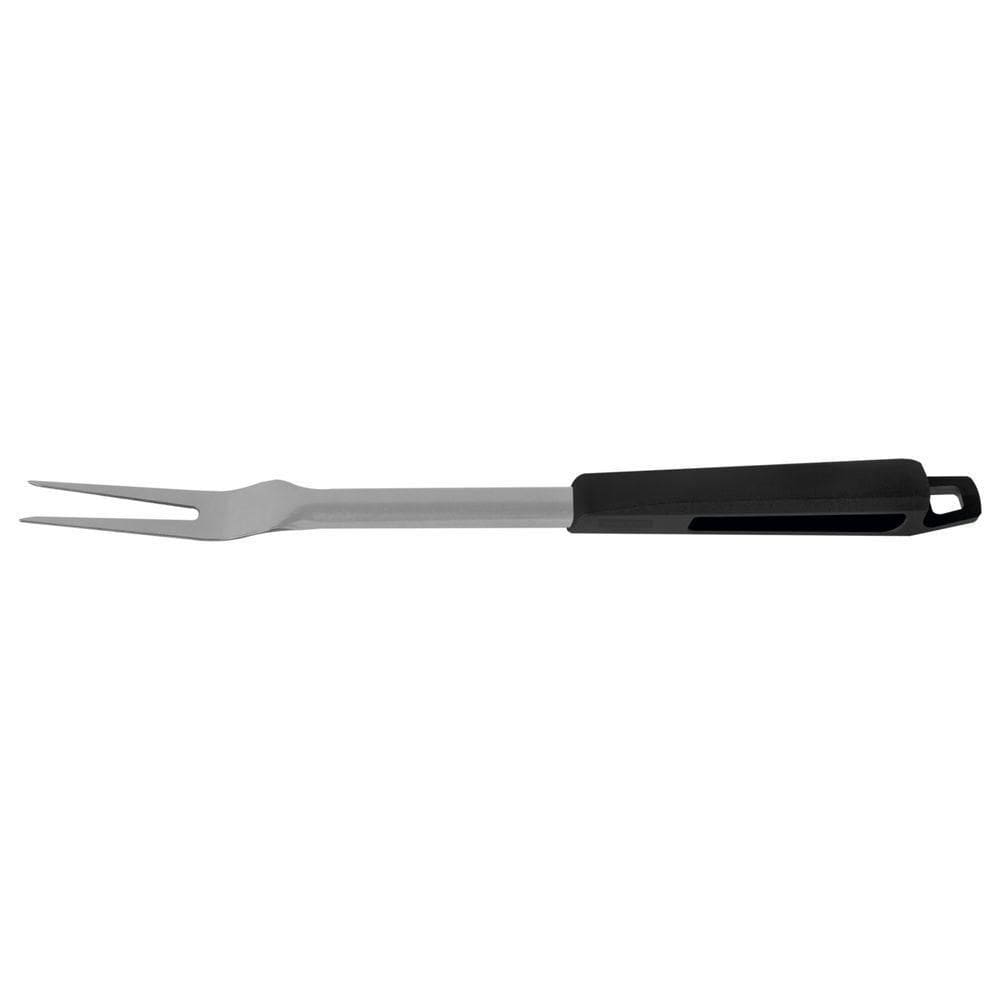 Garfo Trinchante Tramontina Churrasco Black Com Lâmina Em Aço Inox E Cabo De Polipropileno Preto