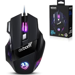 Mouse Gamer Exbom Ms-G260 3200 Dpi - 7D Rgb