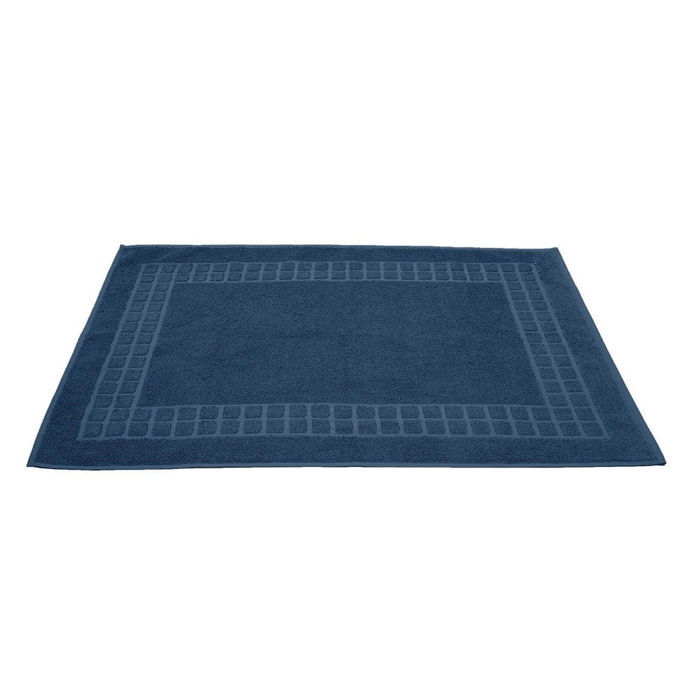 Piso Toalha Banheiro Buettner Felpudo Domus 50X80 Marinho