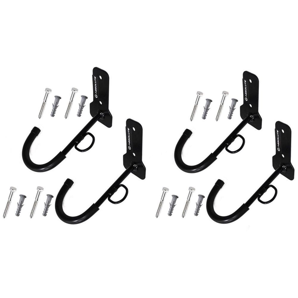 Kit 4 Suporte Vertical Bicicletario Para Bike Anel Cadeado
