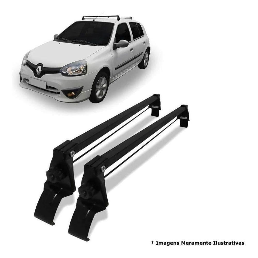 Bagageiro Rack De Teto Renaul Clio 4 Portas 2001/2012 - Vhip
