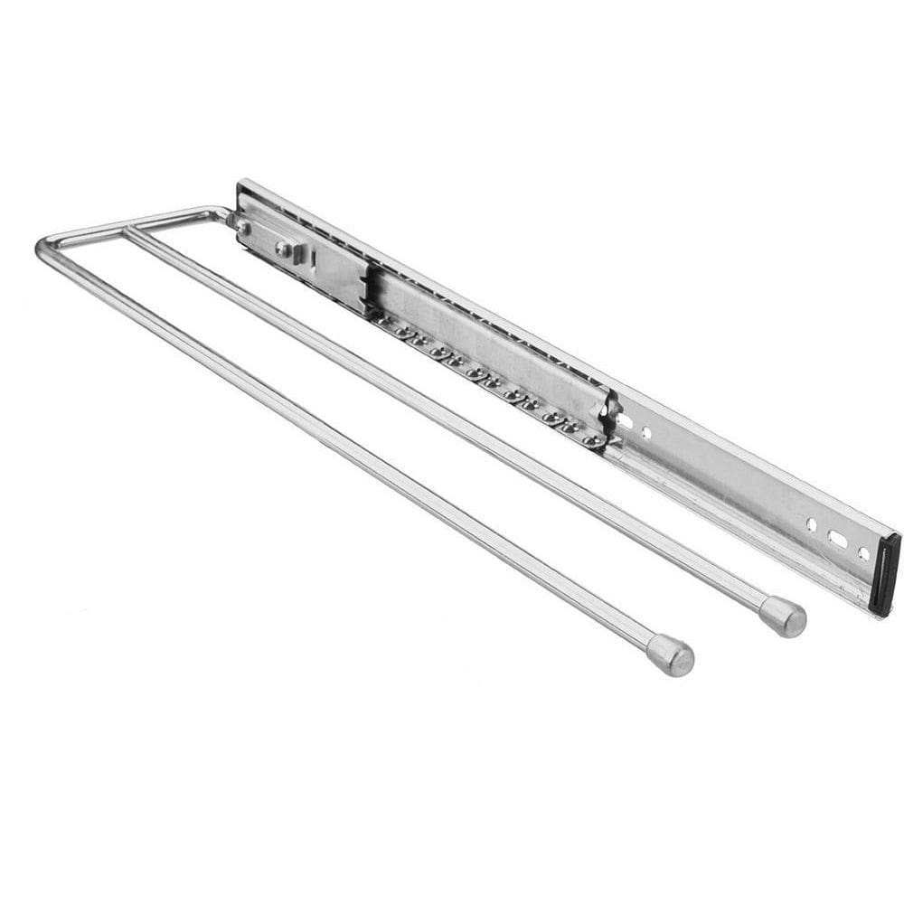 Porta Pano De Prato Duplo Slim Organizador Cozinha Embutido
