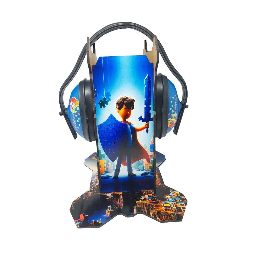 Suporte Abafador Super Heróis para Autistas