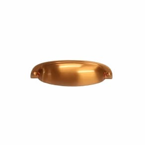 Puxador Concha Stillo 96Mm Cobre Escovado - Gruppa