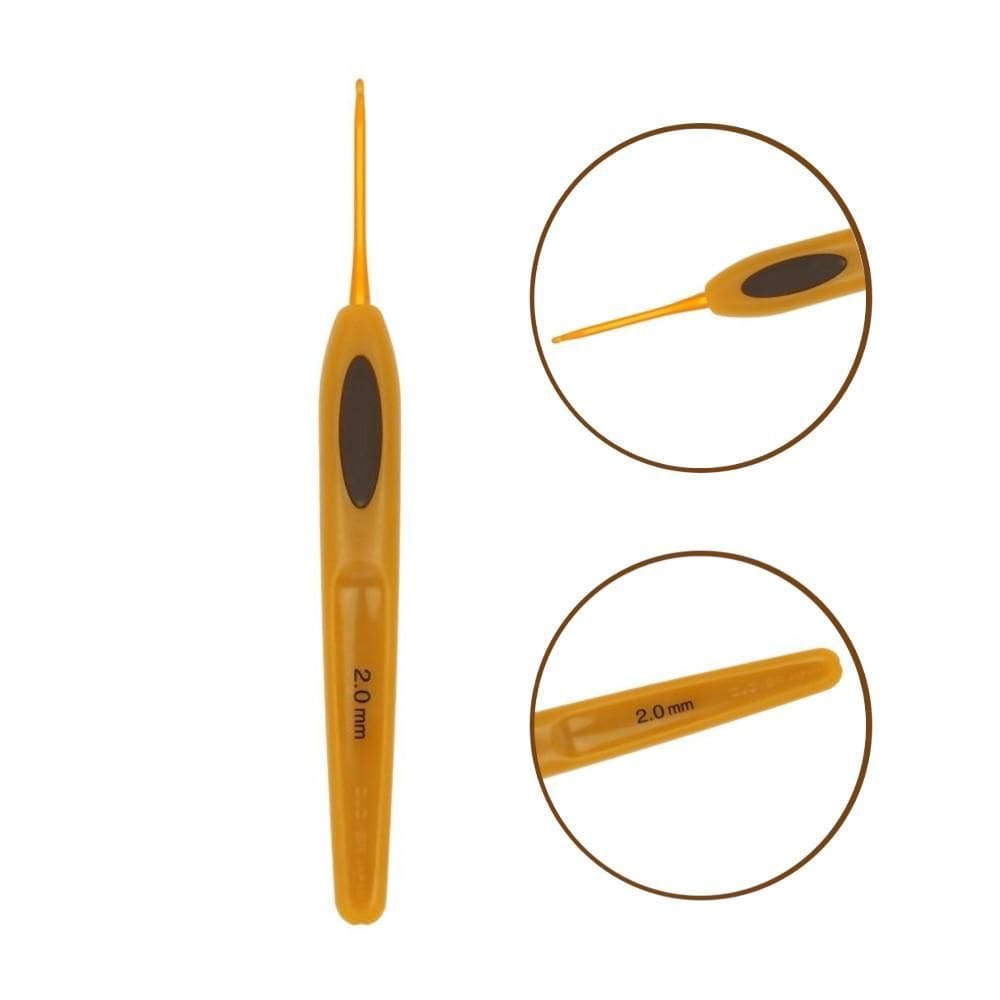 Agulha Para Crochê Clover Soft Touch 2.0Mm