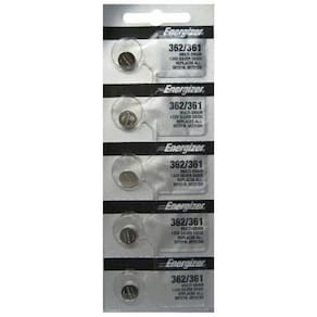 5 Baterias 362-361 Energizer 1,55V Sr721Sw Relógio