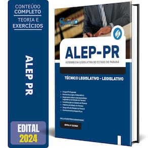 Apostila Concurso Alep Pr 2024 Técnico Legislativo