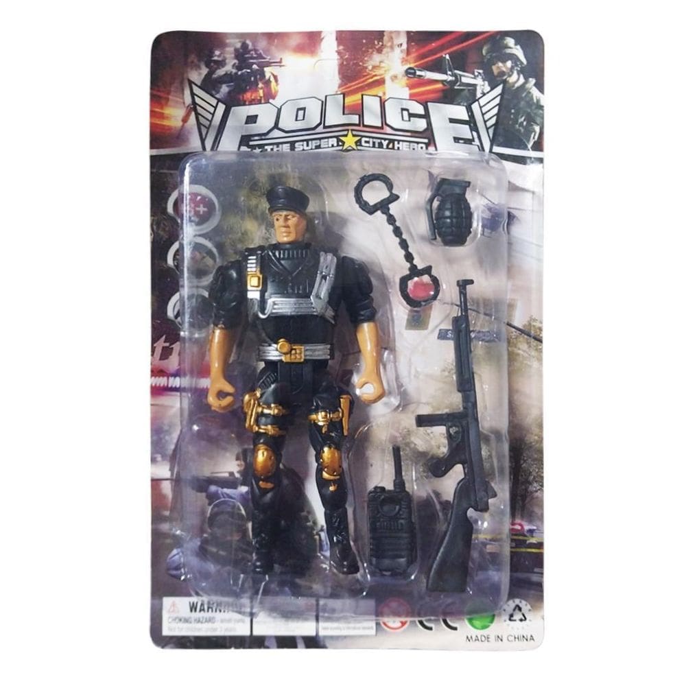 Kit Soldado De Brinquedo Militar Miniatura Com Acessórios