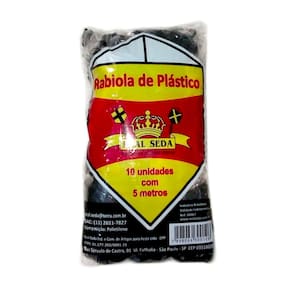 Rabiolas de Plástico 5 mts Pacote com 10 unidades