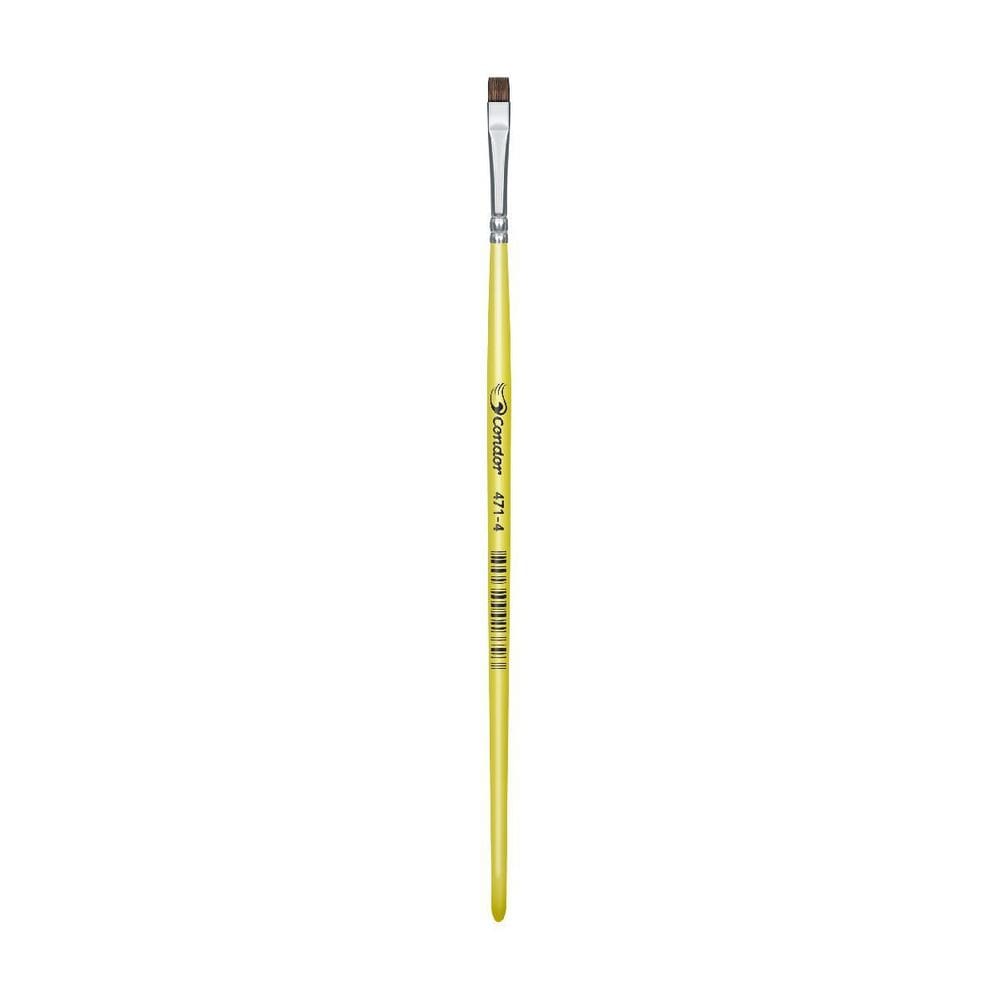 Pincel Chato Natural Condor 471 Nº 04