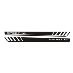 Adesivo Lateral Para Picape Corsa Gm Faixa Sport Pc1 Tuning