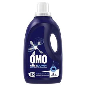 Detergente Omo Ultra Power 1.8L - Remoção de Manchas