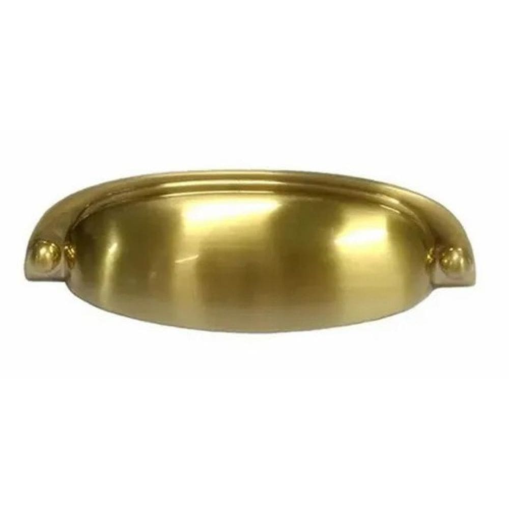 Puxador Concha Stillo 96mm Dourado - Gruppa