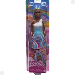 Barbie Fantasy Unicórnio Saia De Sonho Boneca Hrr14 - Mattel
