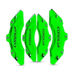 Capa De Pinça Para Freios Verde 2 Pares Corolla + Cola 50G