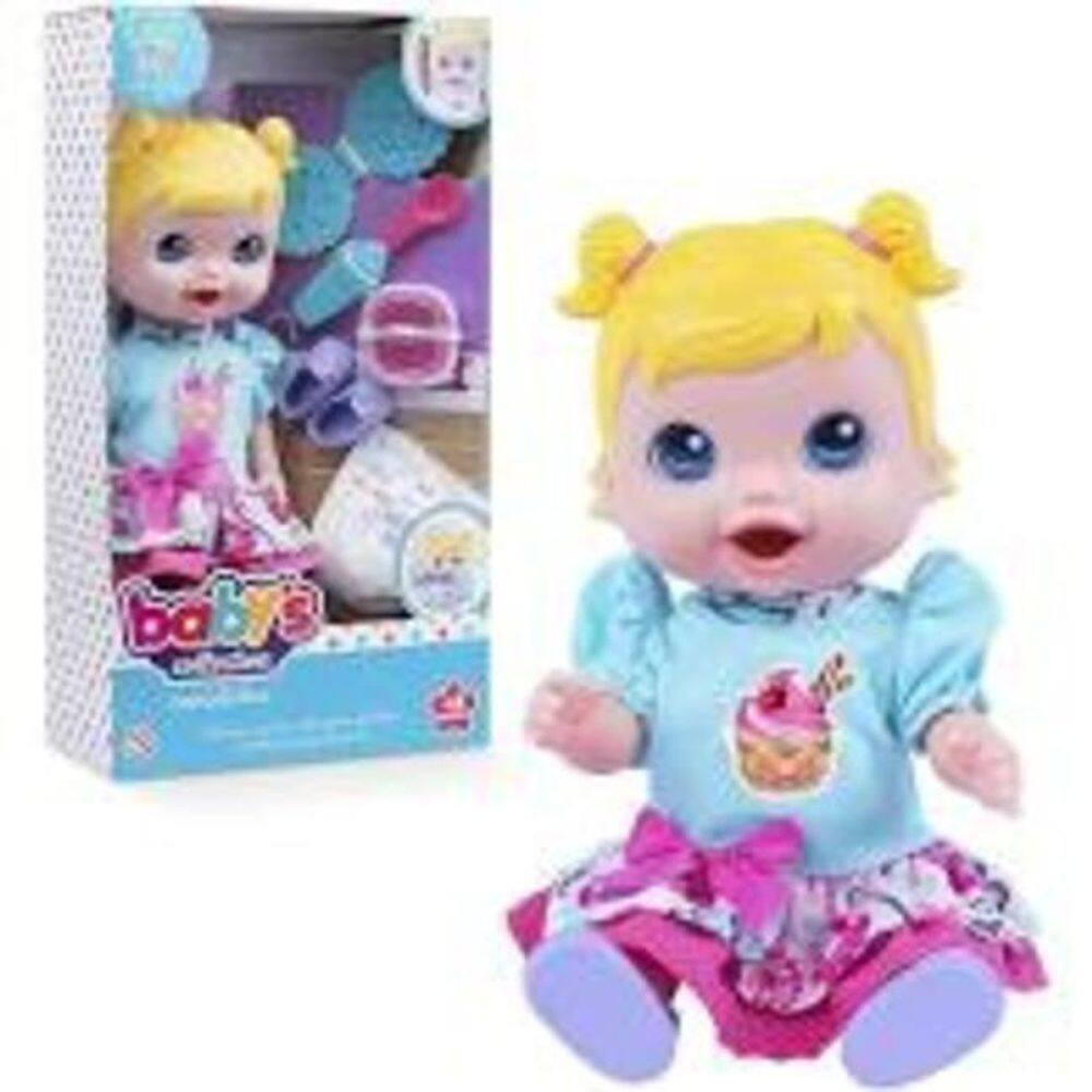 Boneca Babys Collection Comidinha