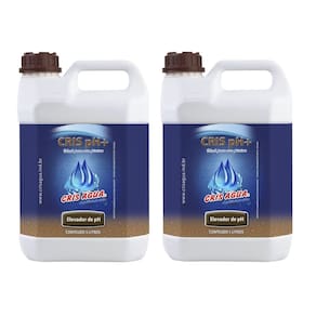 Kit 2 Elevador De Ph Para Piscina Neutralizador De Acidez 5l