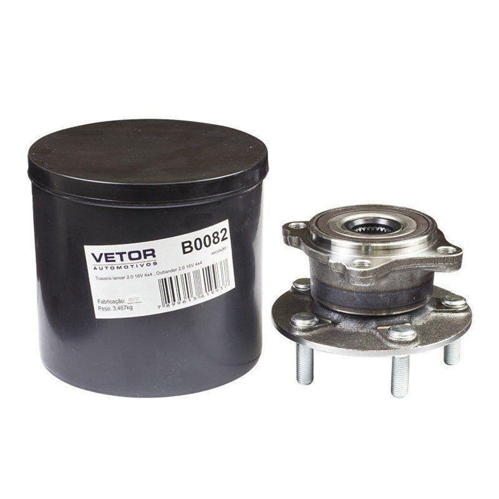 Cubo Roda Tras Lancer 4X4 08 Outlander 0712 Com Abs