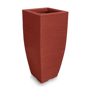 Vaso De Planta Grande Alto Decor Polietileno 90X40 Cerâmica