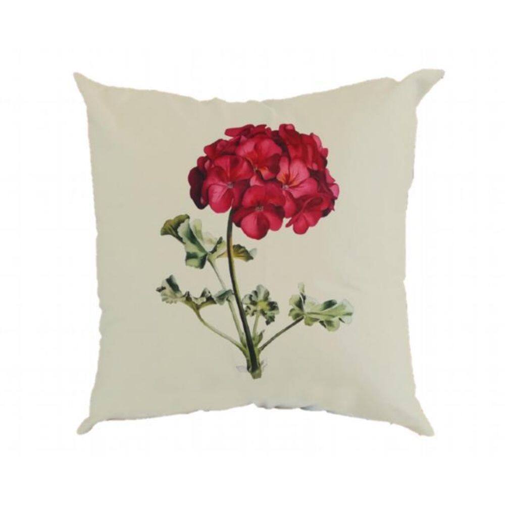 Capa De Almofada 45X45 Geranio Rosa
