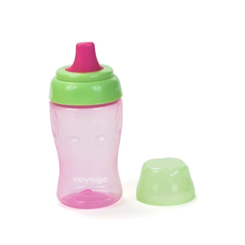 Copo Antivazamento Voyage Com Tampa Colorido Rosa