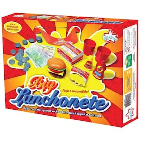 Kit Crec Crec Big Lanchonete 23 Itens Autocolante Big Star