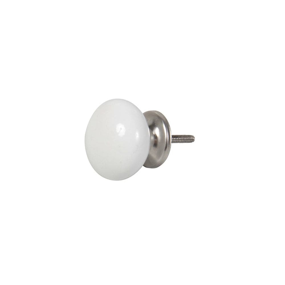 Puxador Cerâmica Branco 38202