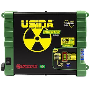 Inversor Tensão Senoidal Usina Inverter 600W 12V Dc 120V Ac
