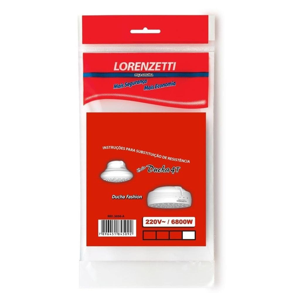 Resistência Lorenzetti 4T 220V 6800W