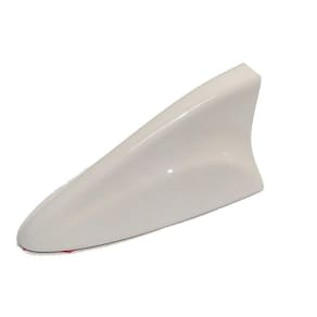 Antena Shark Tubarão Decorativa De Teto Automotiva Branca