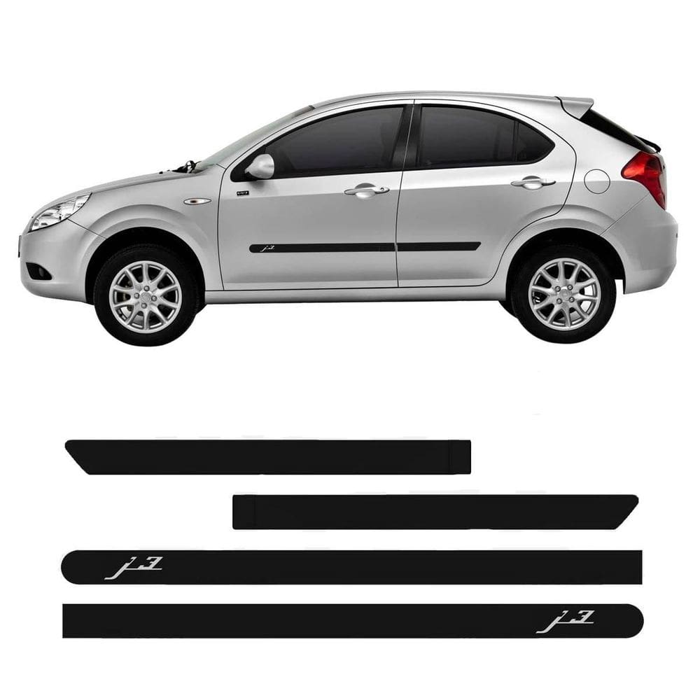 Friso Lateral Borrachão Jac 3 Com Nome