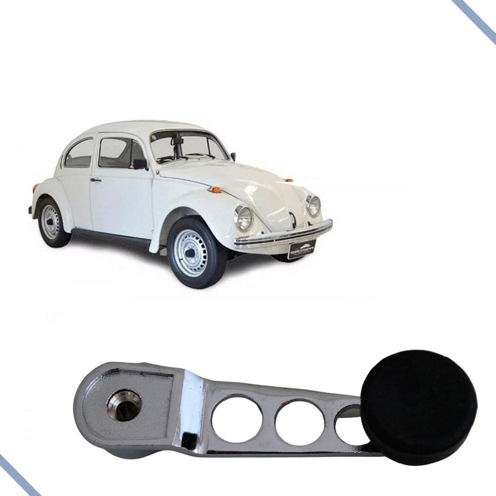 Manivela Vidro Volkswagen Fixar Parafuso Cromada Após 71