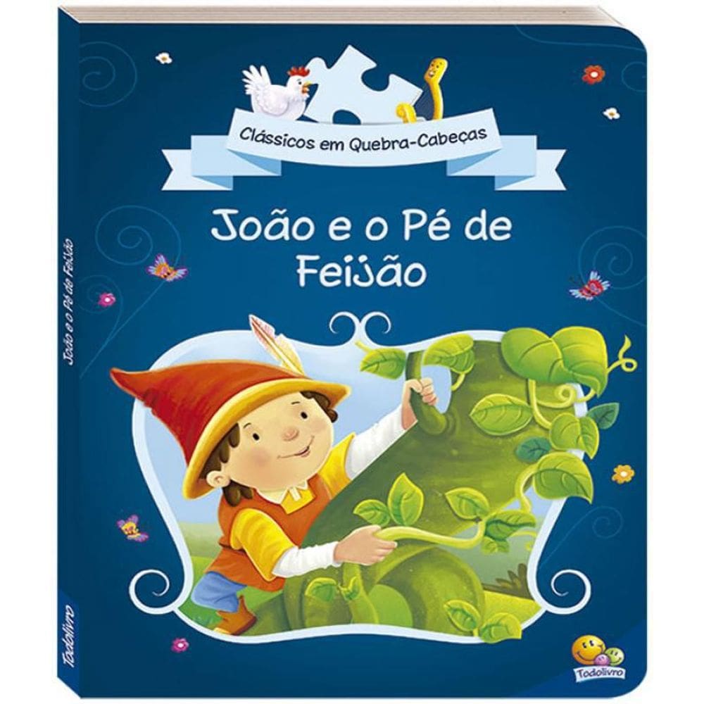 Livro Joao O Pe De Feijao - Classicos Em Quebra-Cabeca