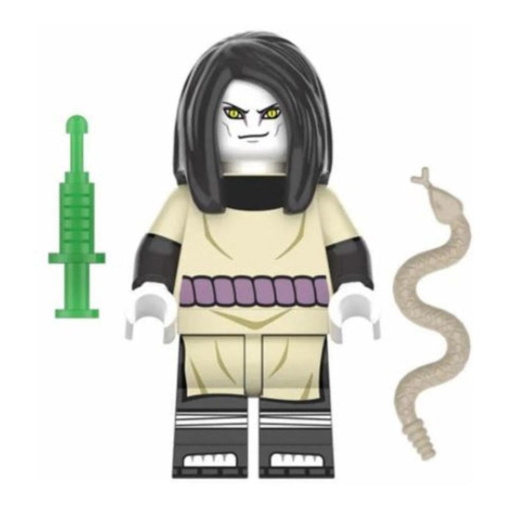 Boneco Blocos De Montar Orochimaru Personagem Naruto