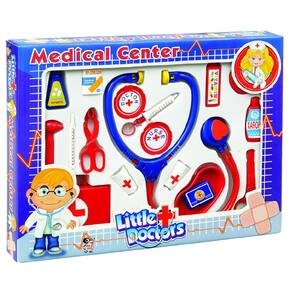 Kit Médico De Brinquedo Medical Center Completo Pica Pau