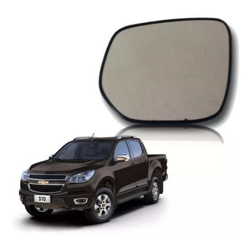 Lente Com Base Retrovisor S10 2012 13 14 15 16 201
