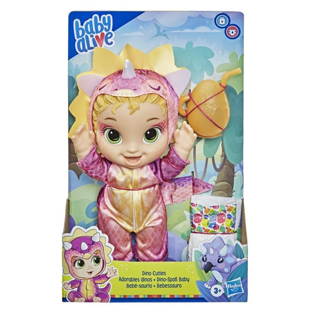 Baby Alive Dino Cuties Loira - Hasbro