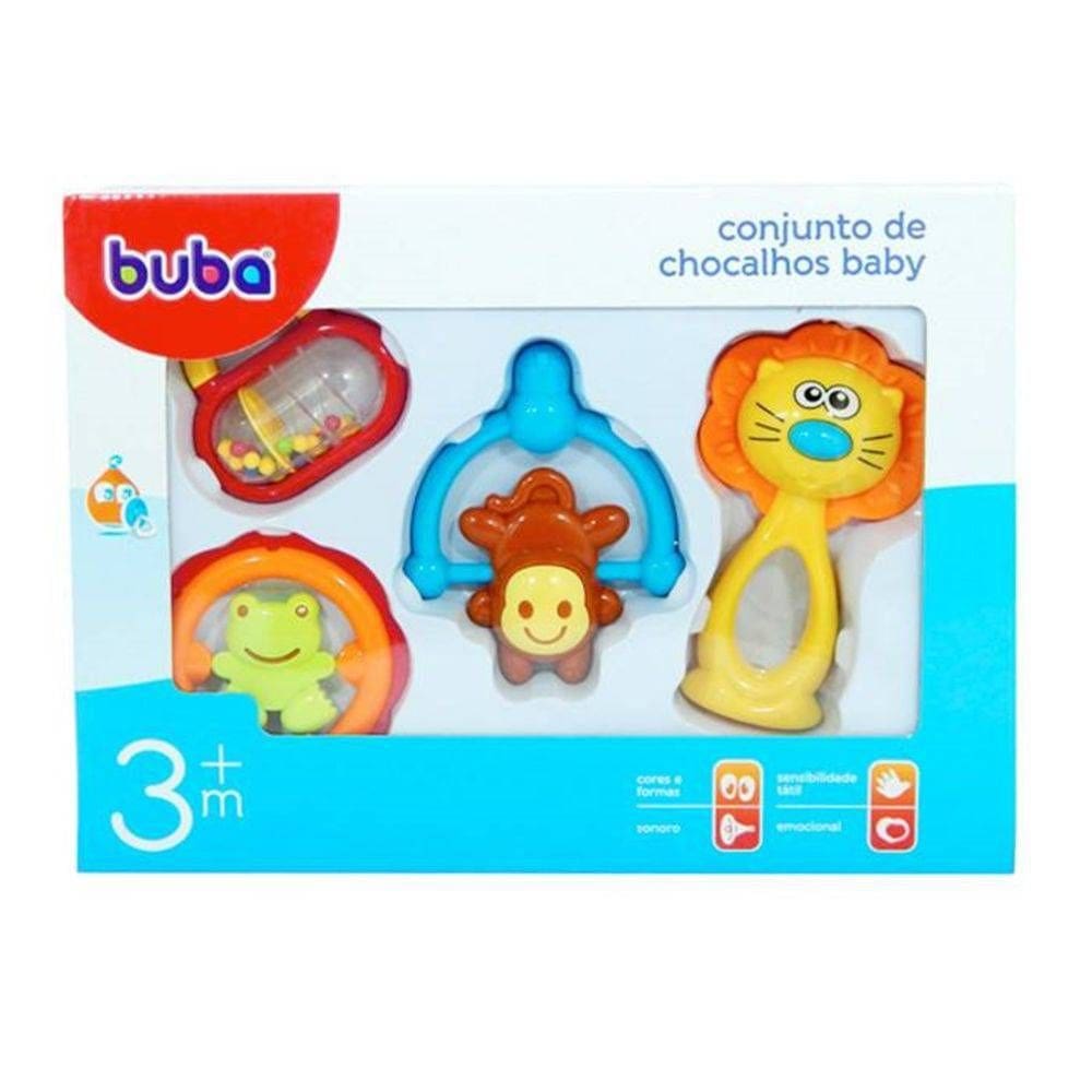 Conjunto De Chocalhos Baby  Buba