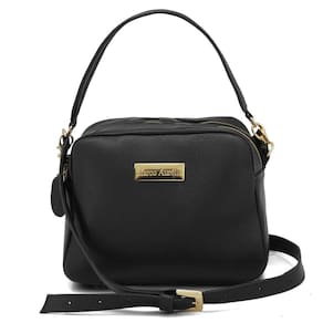 Bolsa Baú Feminina Alça Ajustável Transversal Zíper Casual