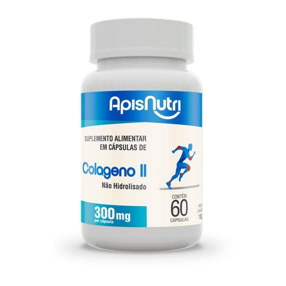 Colágeno Tipo Ii 300Mg 60 Cápsulas Apisnutri