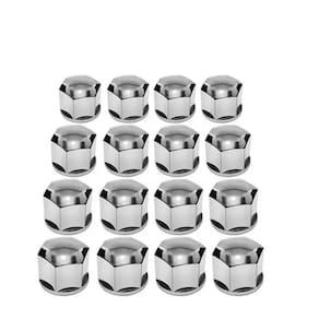 Capas Cromadas 19mm - Jogo 16 Unidades - Garantia 3 Meses