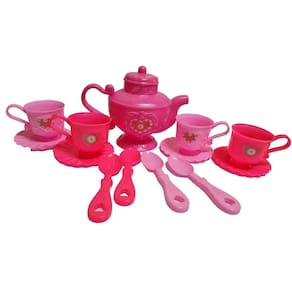 Kit Lanchinho Da Tarde Infantil Conjunto 13 Peças Brinquedo