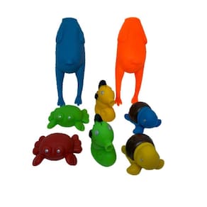 Kit Brinquedos De Vinil Premium - 8 Brinquedos
