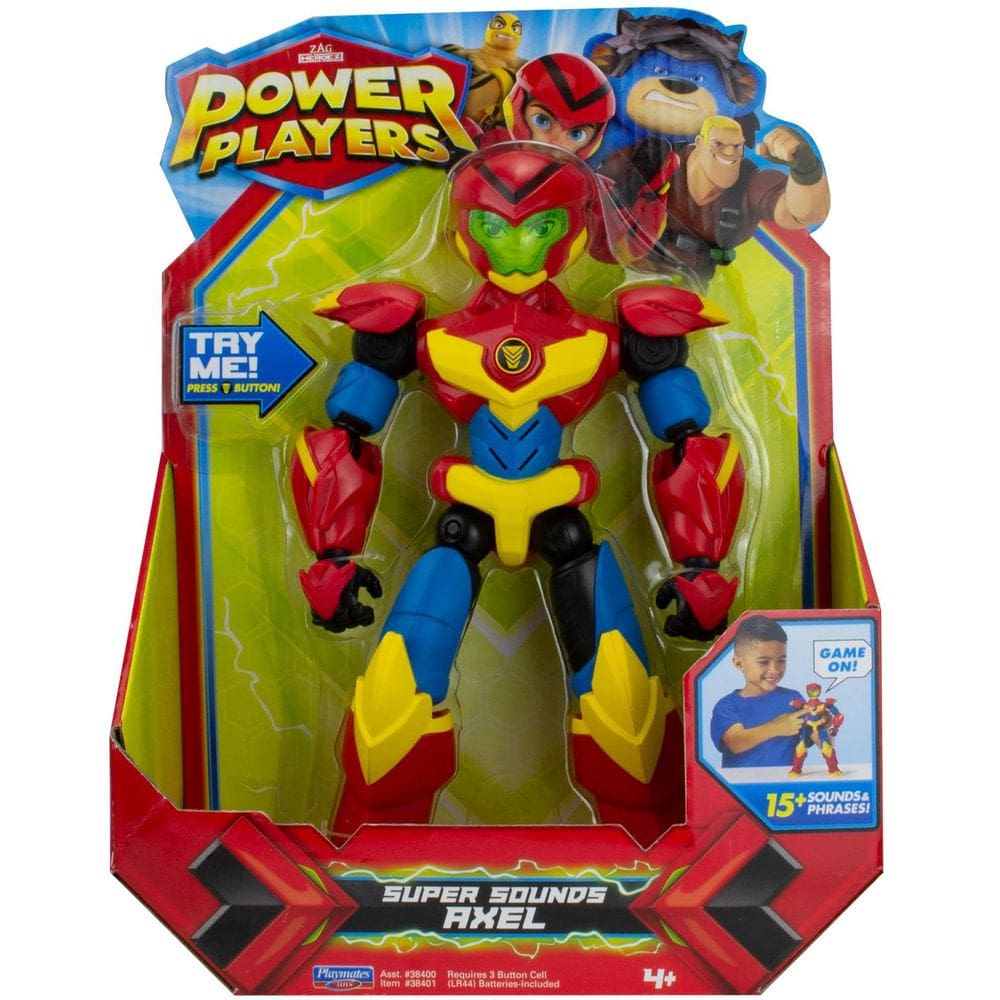 Figura Articulável - 28Cm - Power Players - Axel - Sunny2171
