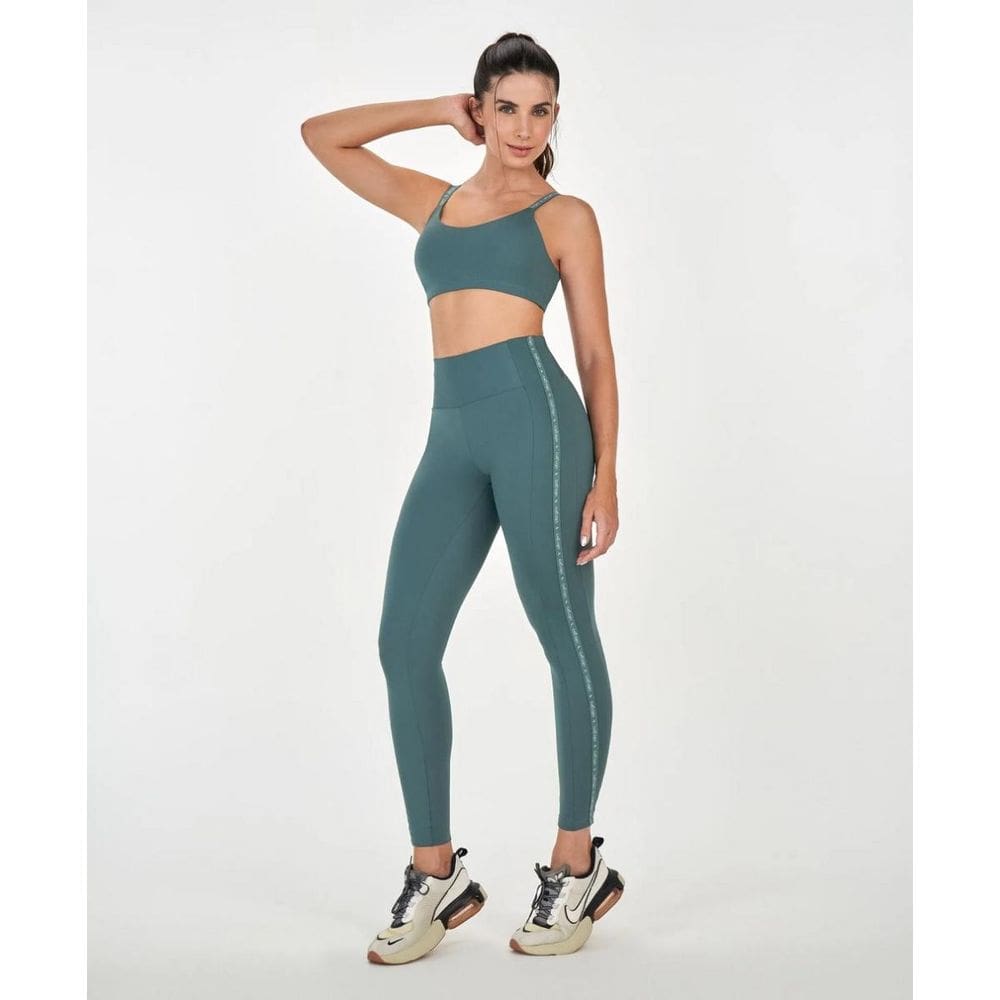 Legging Alto Giro Elastico Personalizado Feminina Ref:2431306